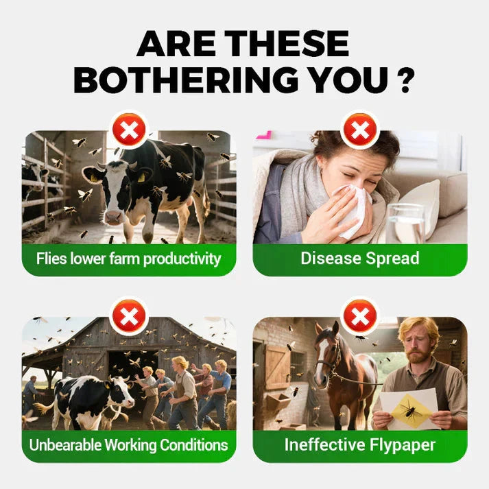 EcoSafe Fly Control | FlyFree 24-Hour Defense - 🔥 Buy 1 Get 1 Free 🔥