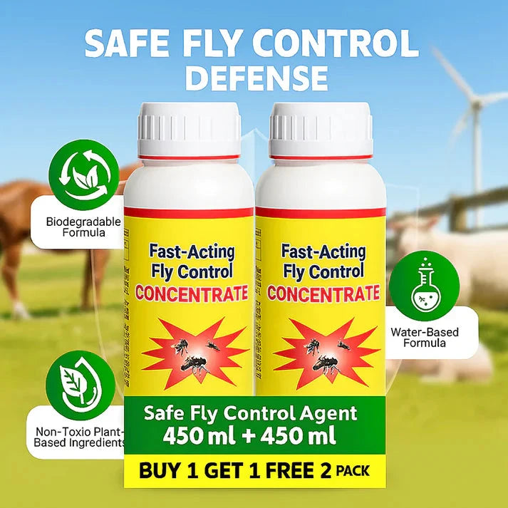 EcoSafe Fly Control | FlyFree 24-Hour Defense - 🔥 Buy 1 Get 1 Free 🔥