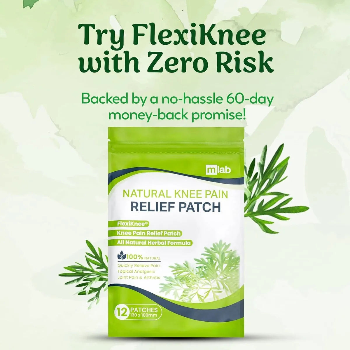 FlexPatch™ Natural Knee Pain Relief Patch (🔥 Special Offer 🔥)