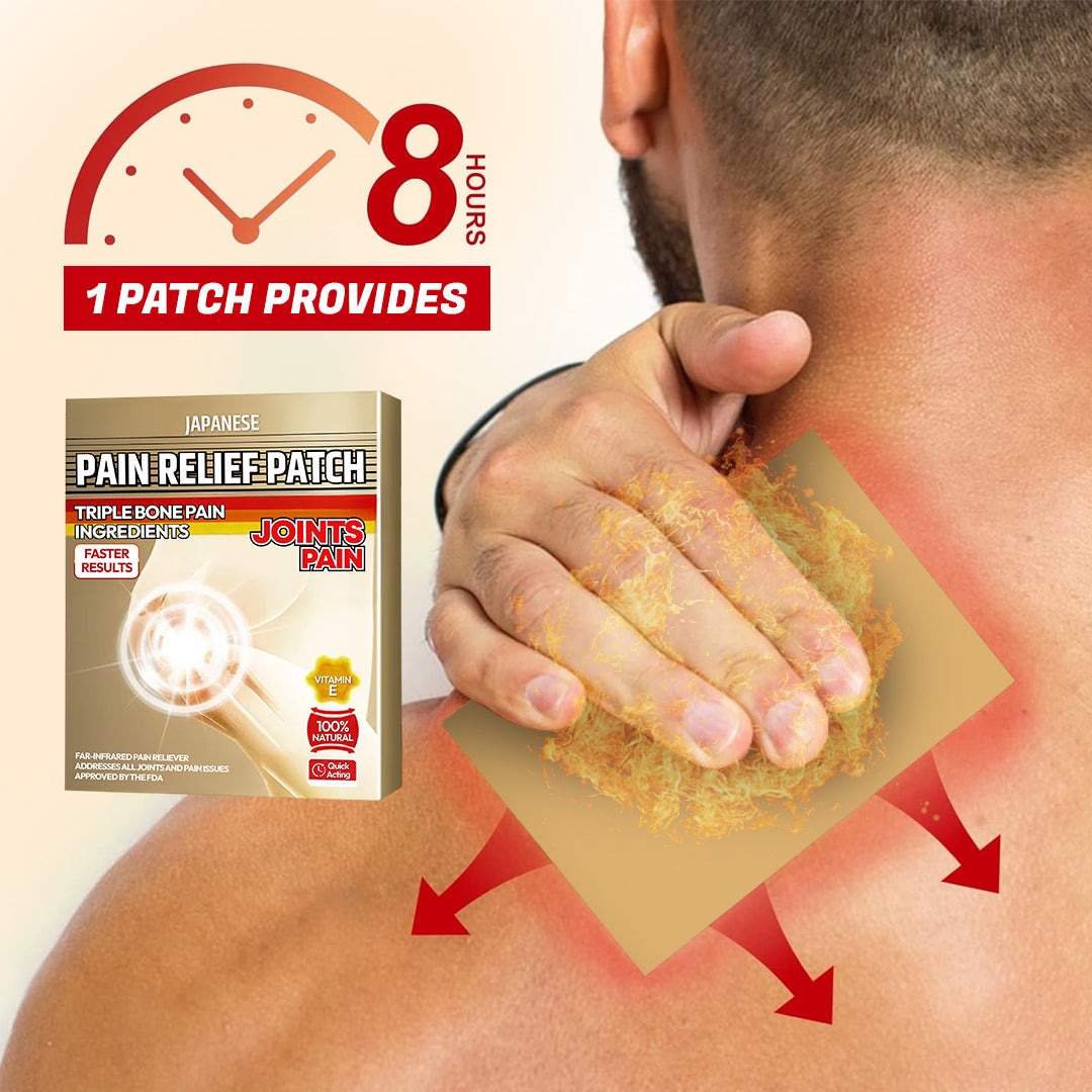 InstaRelief™ Japanese Pain Relief Patch - 🔥 Buy 1 Get 1 Free 🔥